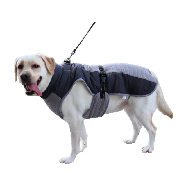 Casual Thickening Pet Clothes Reflective Gray - Shop at LoveMi