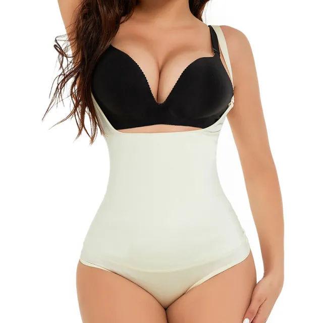 Belly And Waist Shaping Plus Size Latex One piece Corset Skin Color Xxl - Shop at LoveMi