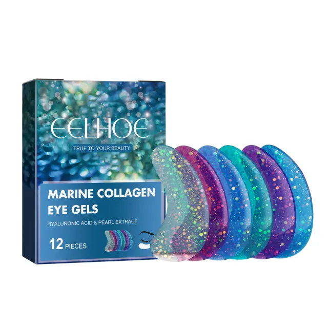 Eye Gel Patch Elastic Moisturizing Skin 12 Pairs - Shop at LoveMi