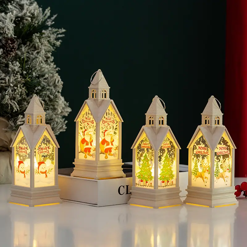 Christmas Portable Small Night Lamp Desktop Props