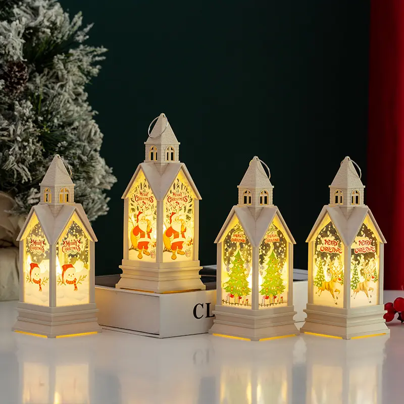 Christmas Portable Small Night Lamp Desktop Props