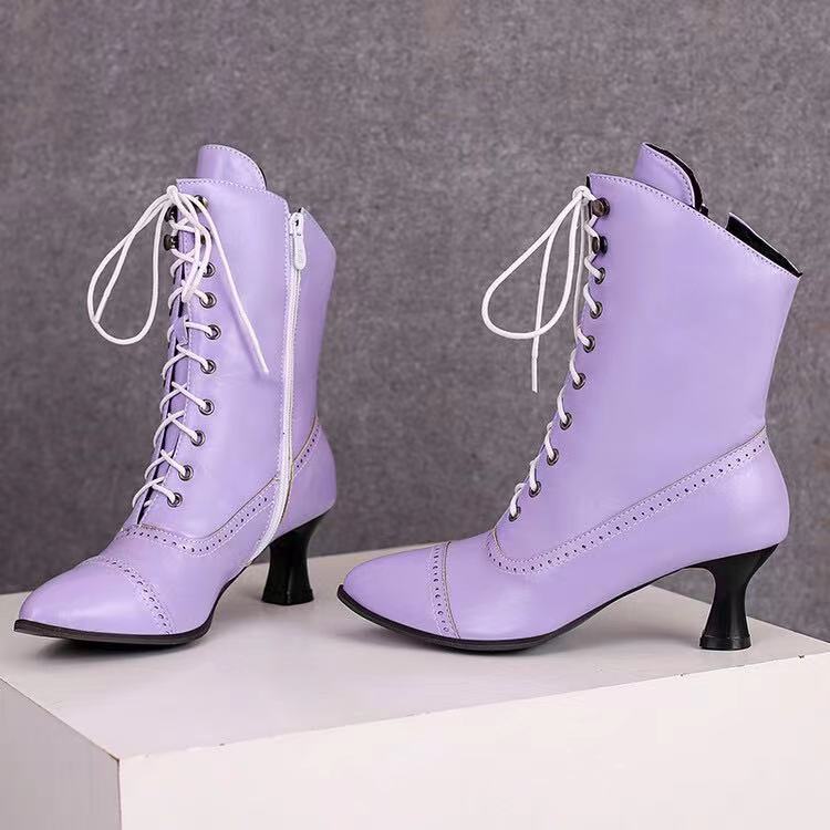Women’s High Heel Martin Boots