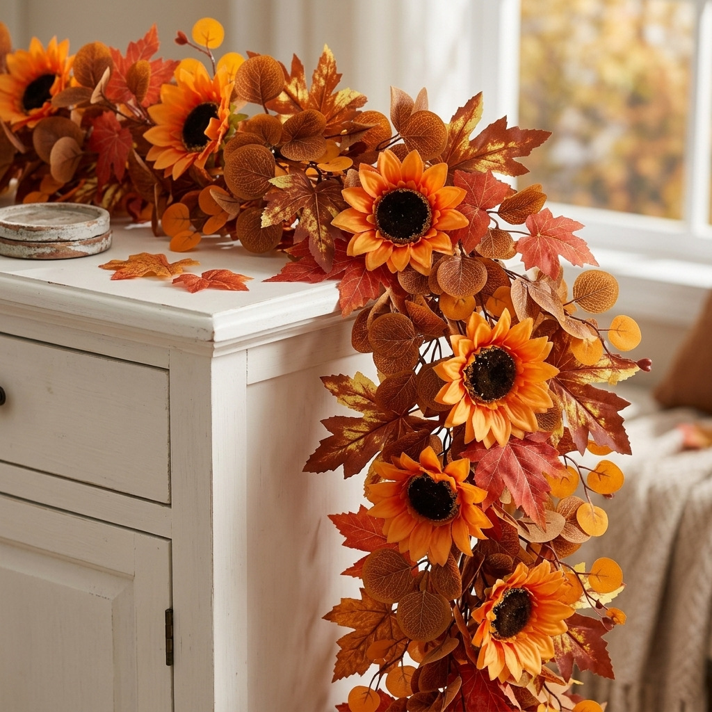 Rattan Thanksgiving Wall Hanging, picture 2 of 4