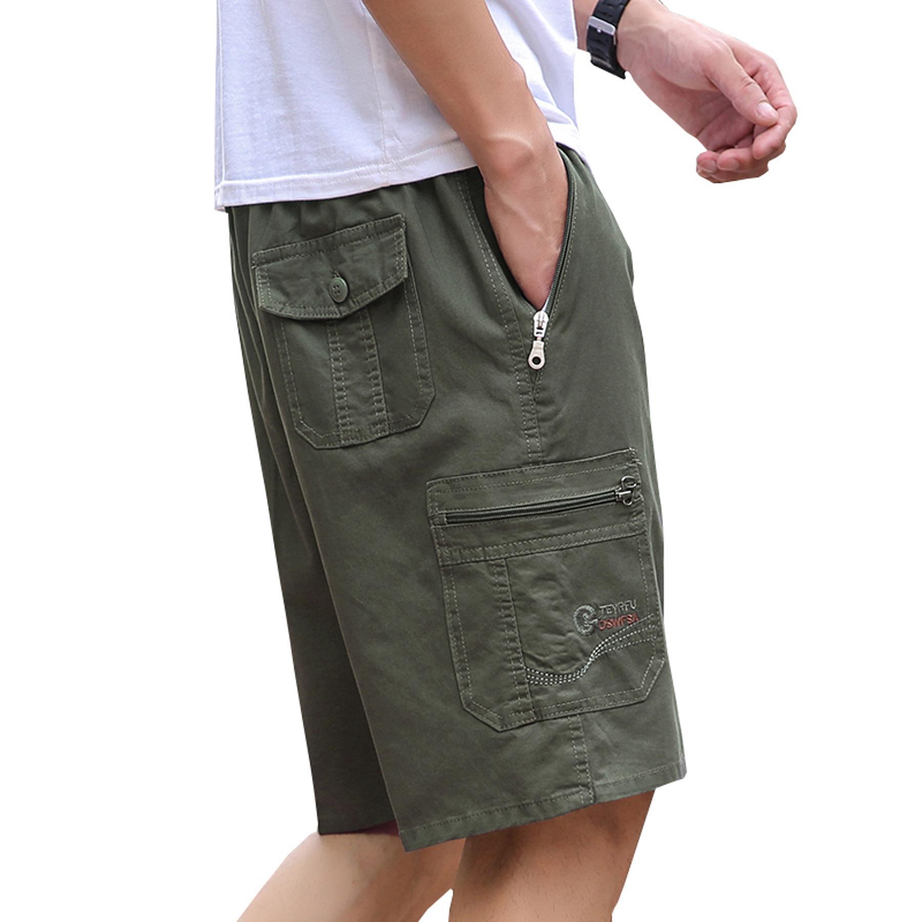 Men's Outer Wear Thin Fifth Pants Loose Big Pants