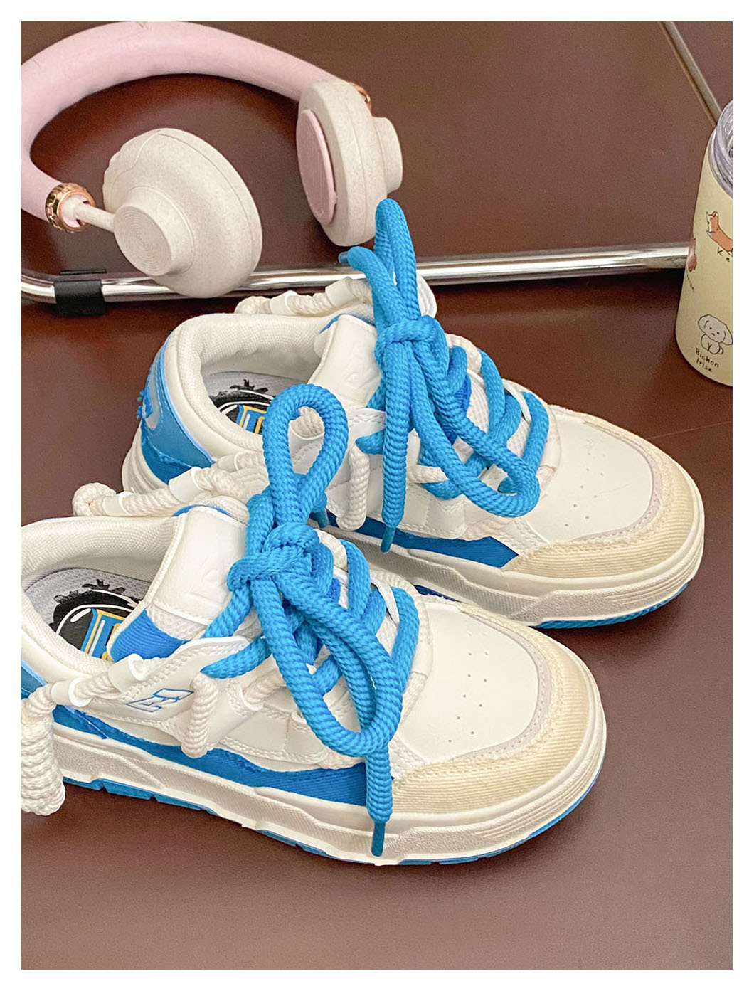 Women's Fashionable All-matching Raise The Bottom Sneakers - Image 6
