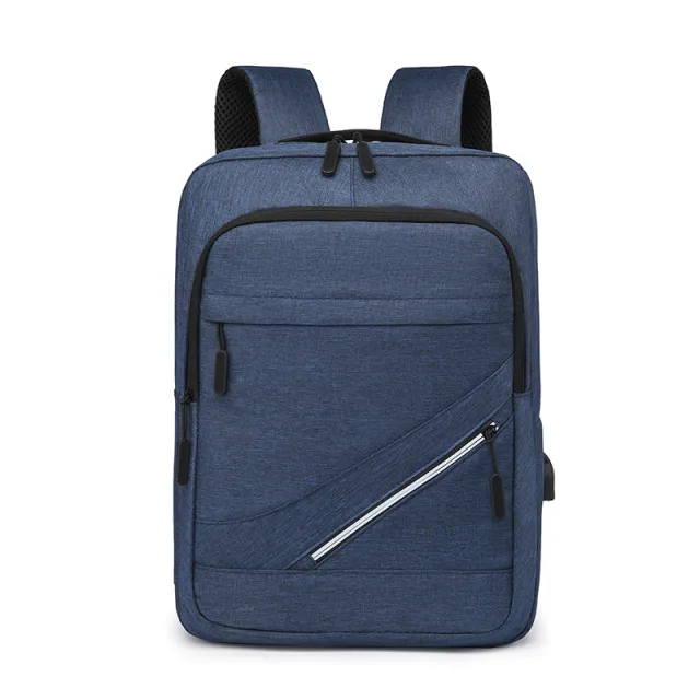 Men's Fashion Casual Multi functional Large capacity Backpack Blue - Shop at LoveMi