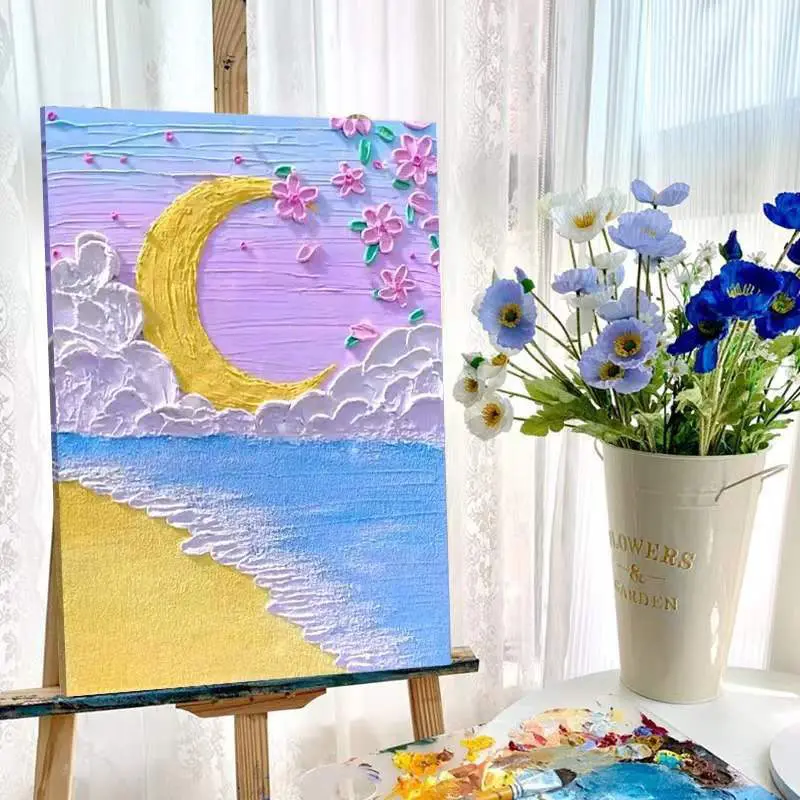 Diy Handmade Digital Filling Oil Painting