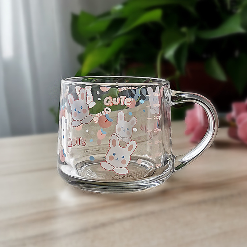 Stylish Minimalist And Uniquely Designed Glass Water Cup