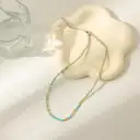 New Dopamine Candy-colored Rice-bead Necklace view 13