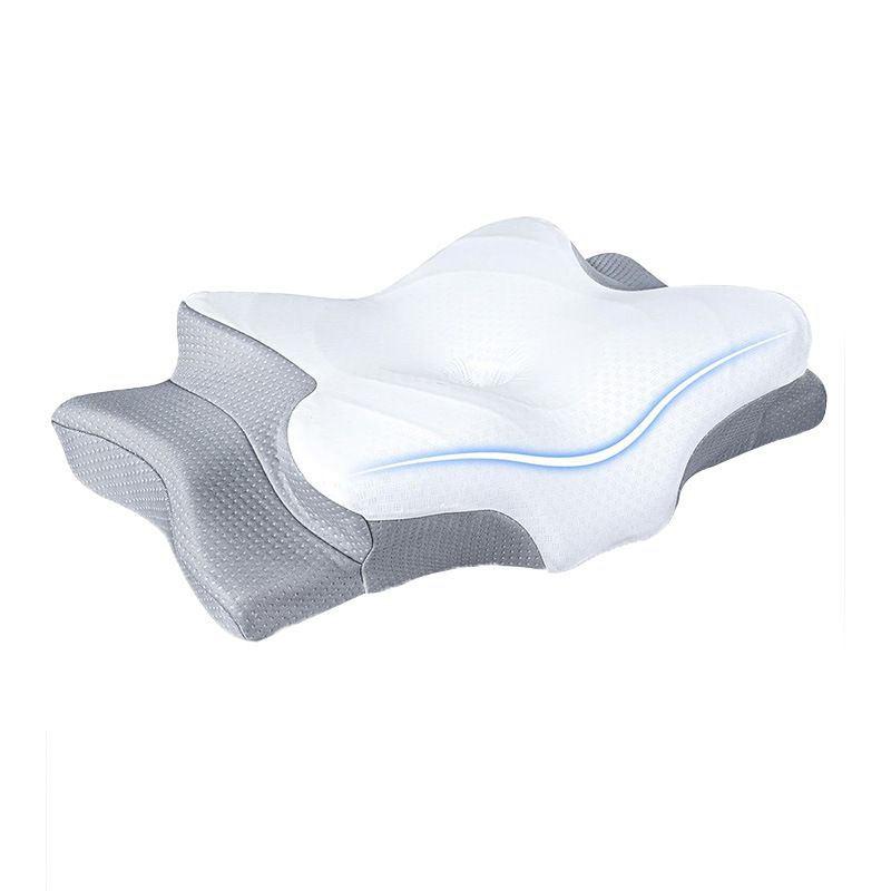 Contoured Pillow For Cervical Spine Support Deep Sleep And Pressure Reliefideal For Side Sleepers