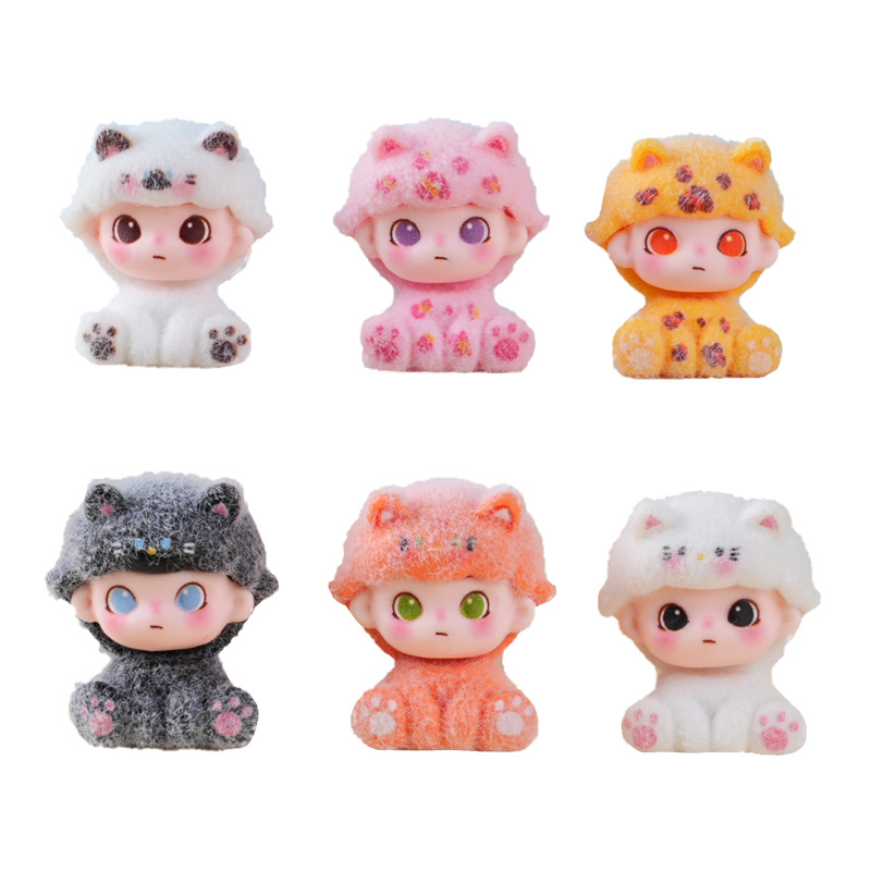 Resin craft decorative figurine ornament (pink)