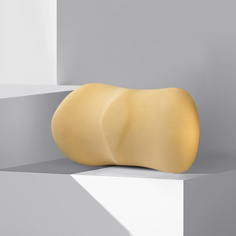 Lumbar Support Pillow Yellow