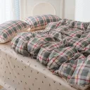 Blue Plaid Cherry
