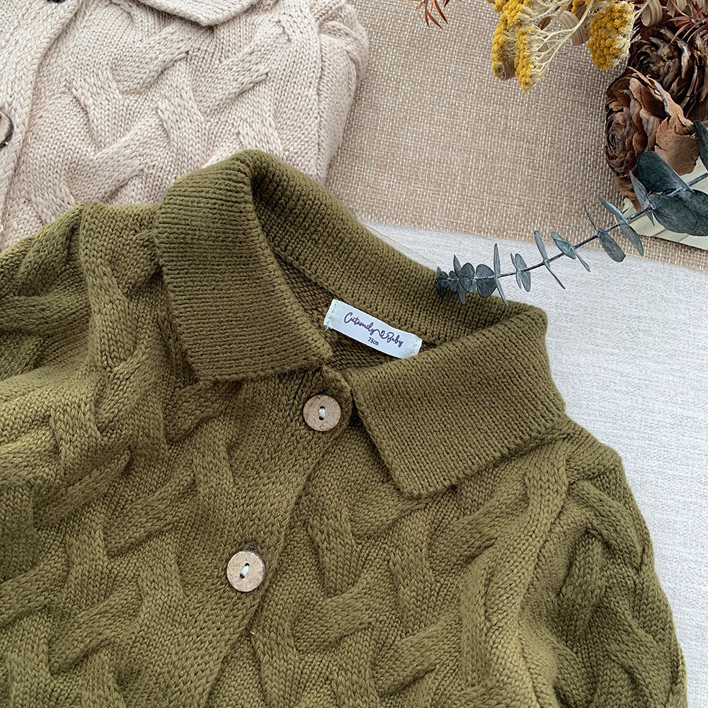 Title 9, Baby Unisex Twist Cardigan Jumper Set, Europese...