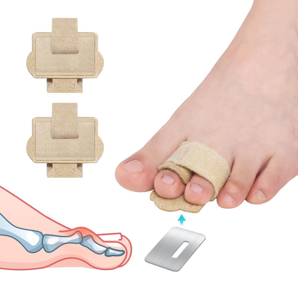 Hallux Valgus Overlapping Support Splint Strap Fixing