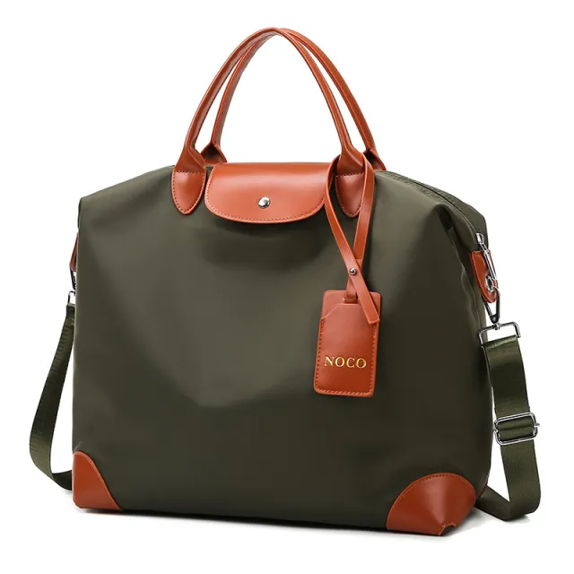 Large Capacity Portable Travel Bag Lightweight Waterproof Green - Shop at LoveMi