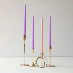 Colored Retro Long Pole Tasteless Candle Wedding Banquet - Advent Without Flavor - View 1