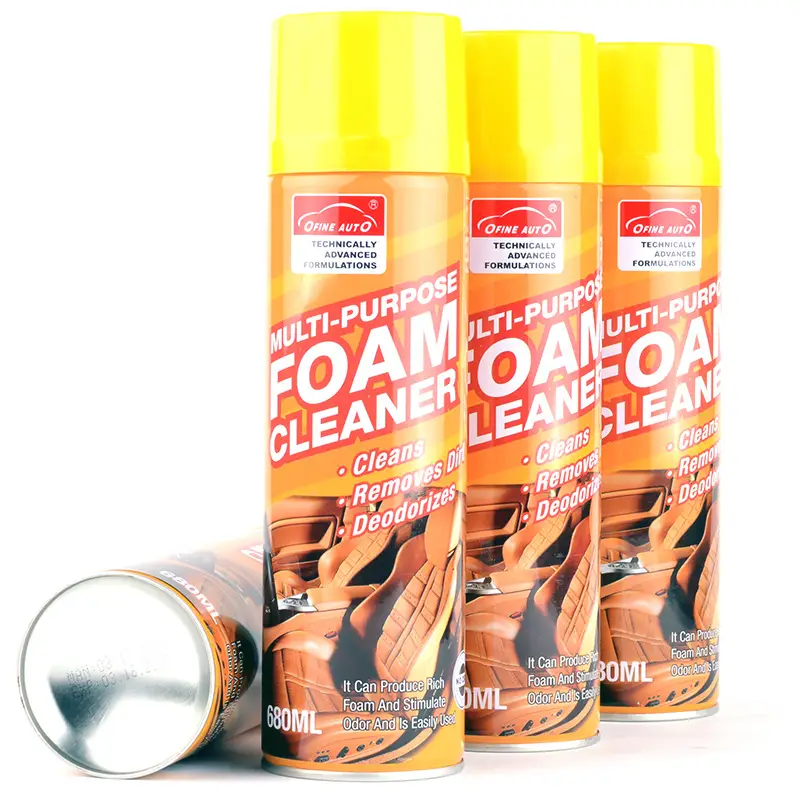 Car Leather Multifunctional Decontamination Foam Cleaning Agent