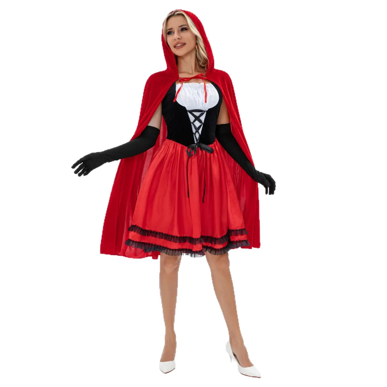 European And American Halloween Little Red Riding Hood Costume