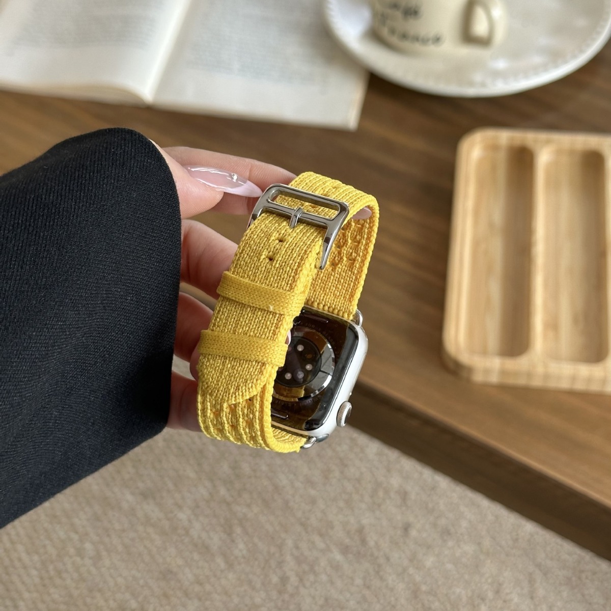 Knitted Nylon Woven Watch Strap