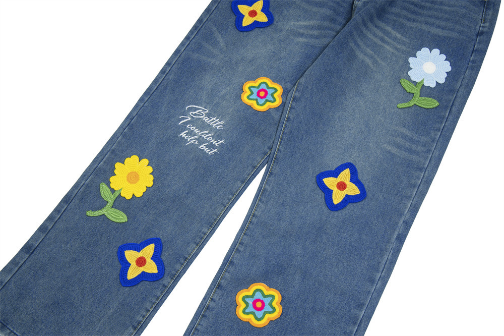 Washed Loose Wide-leg Jeans For Men And Women - Image 18