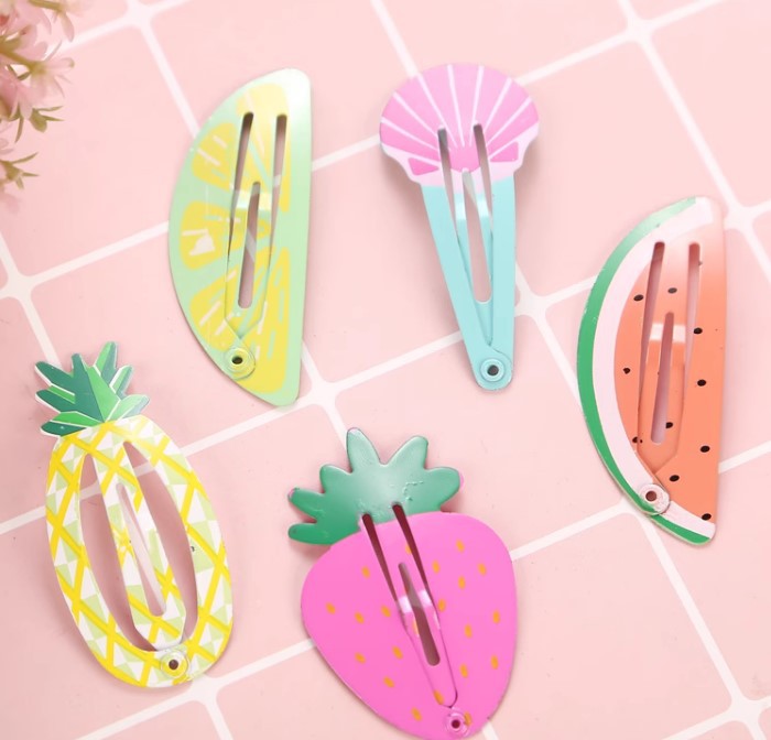 Title 7, Cute Printed Animal Hair Clip Headwear