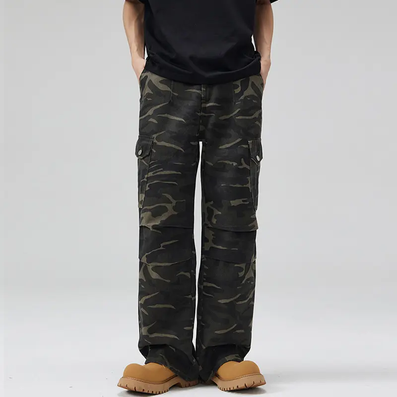 Paratrooper Camouflage Cargo Pants Men And Women