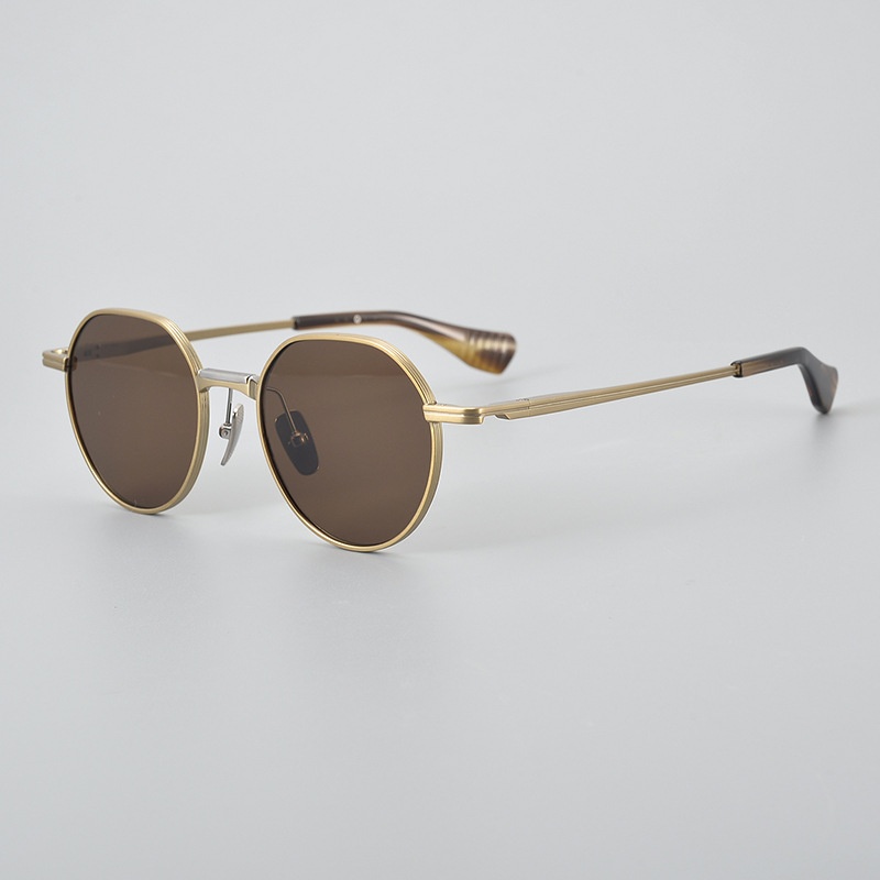 Ultra Light Pure Titanium Vintage Round Frame Spectacle - Image 13