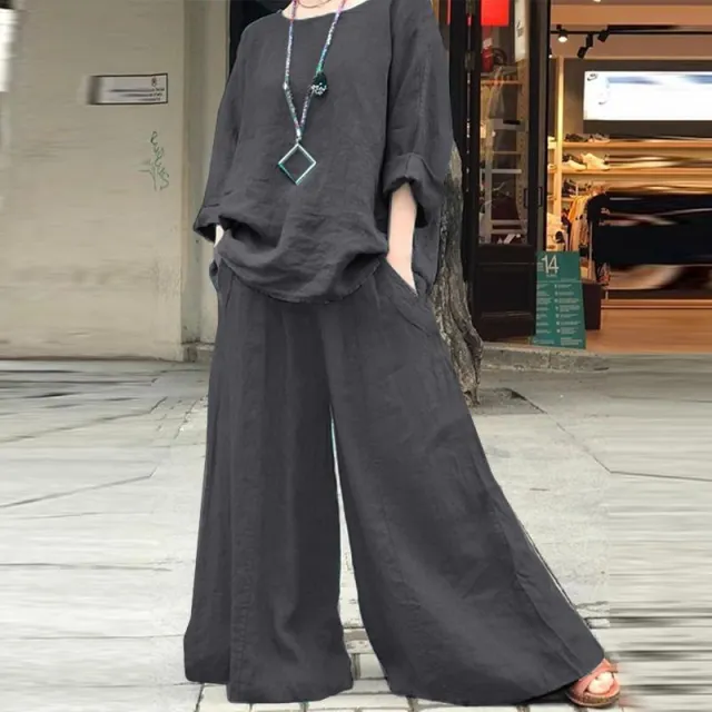 Women's Fashion Casual Loose Solid Color Suit Gray - Shop at LoveMi