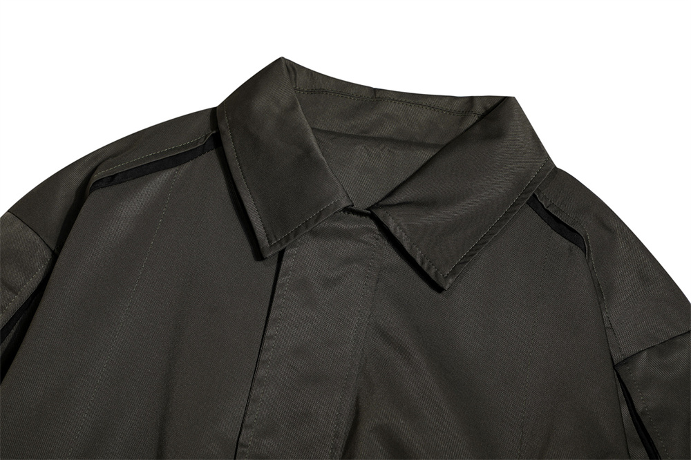 Irregular Design Stitching Lapel Jacket