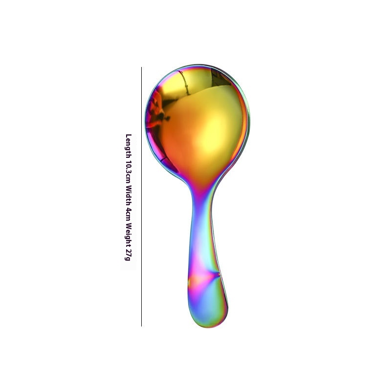 Round Spoon Colorful