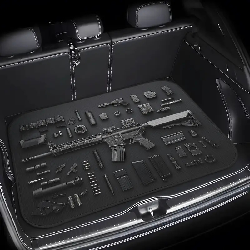 American-style Vintage Car Trunk Mat 9
