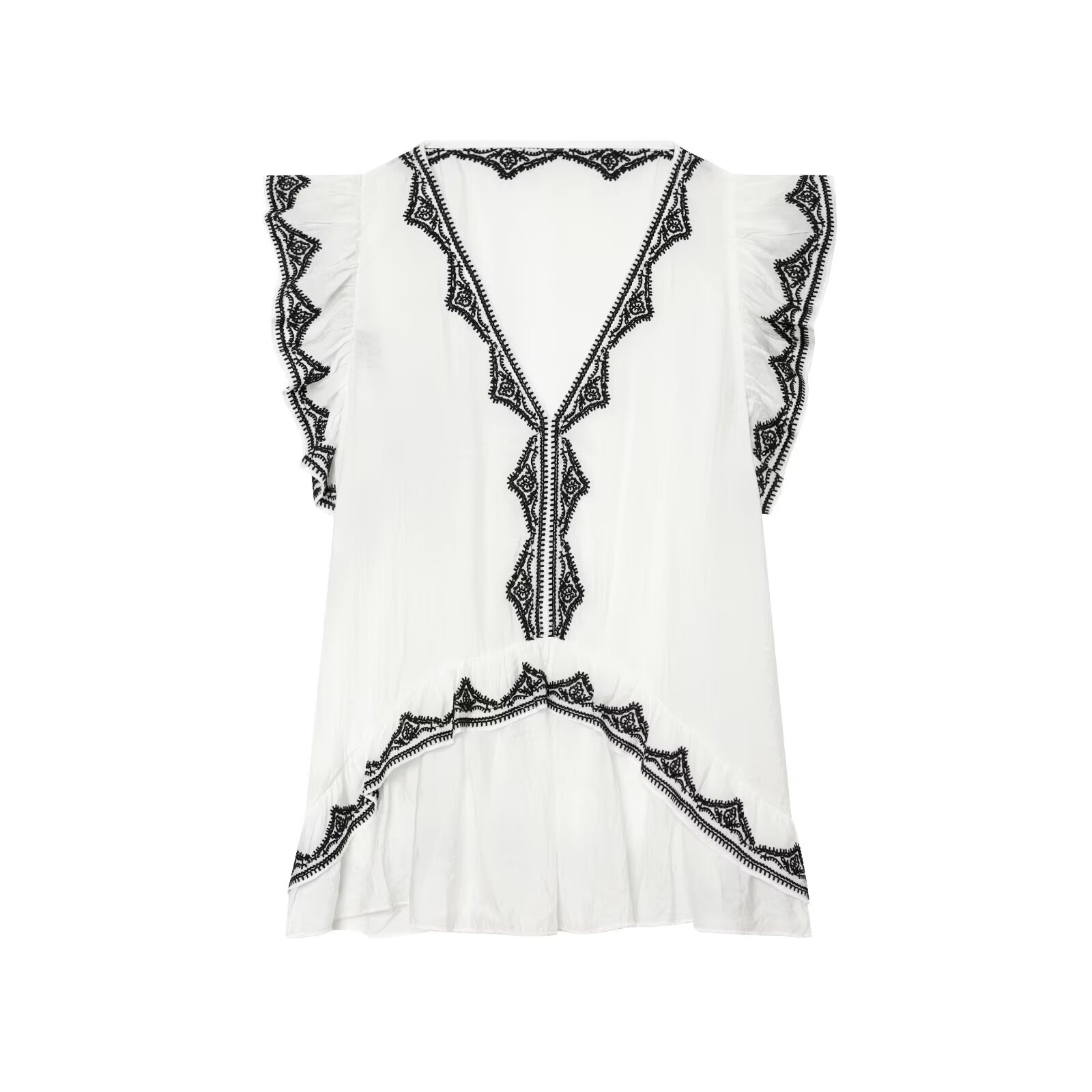 Summer New Arrival Asymmetrical Hem Sleeveless Top