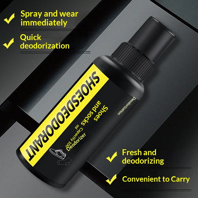 Light-Scented Silver Ion Foot Odor Eliminator Spray