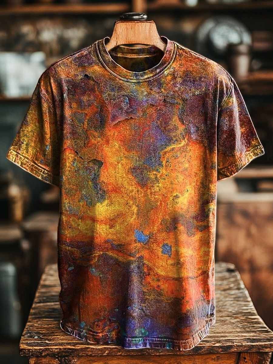 3D Digital Print Fashion Streetwear Short-Sleeve T-Shirt