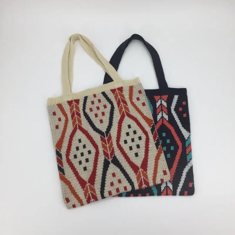 Large Capacity Woven Fabric Cute Fashion Tote