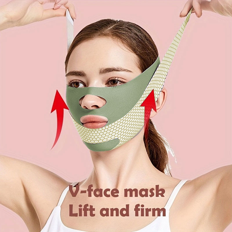 V-face Non-lifting Non-firming Facial Lifting Mask For The Entire Faceefficaciously Lifts And Sculpts The Jawline And Facial Contours 8