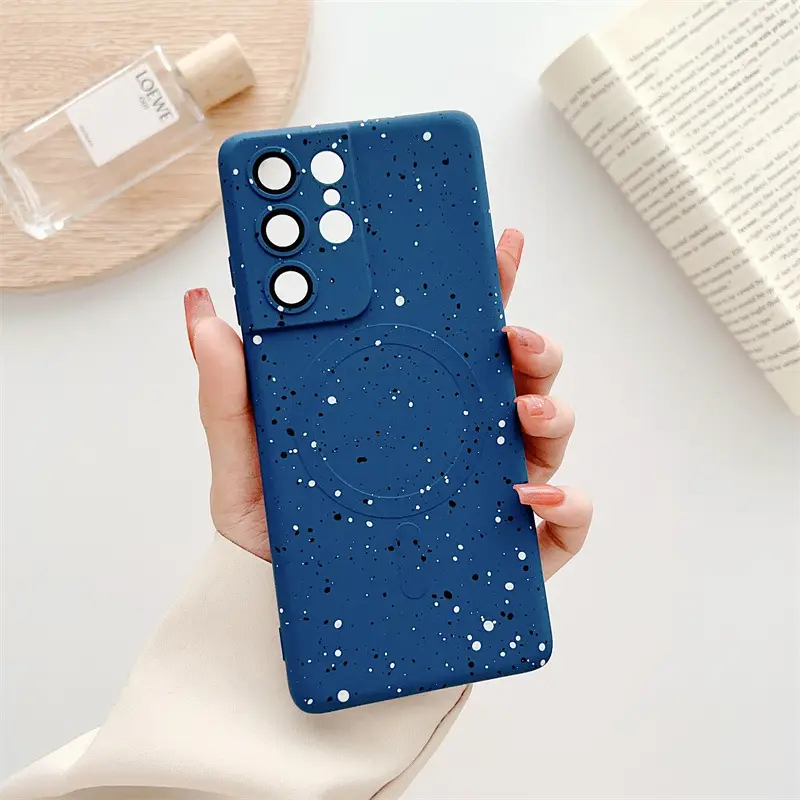 Magnetic Suction Comes With Lens Protector Phone Case