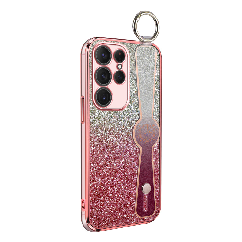 Gradient Glitter Wristband Cross Body Lanyard Phone Case - Image 8