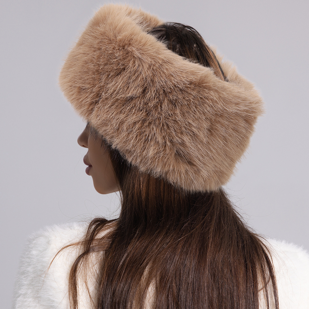 Title 13, Fur Ball Woolen Cap Autumn And Winter Imitation...