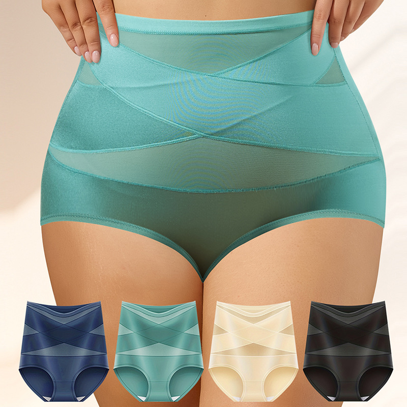 Women's High-Waisted Shapewear Leggings - Tummy Control Slimming Workout Pants with Compression Fit for Yoga and Gym 6