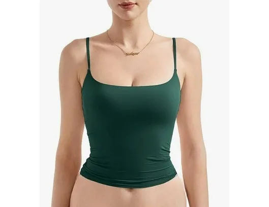 Summer Sleeveless Solid Color Blouse Green - Shop at LoveMi