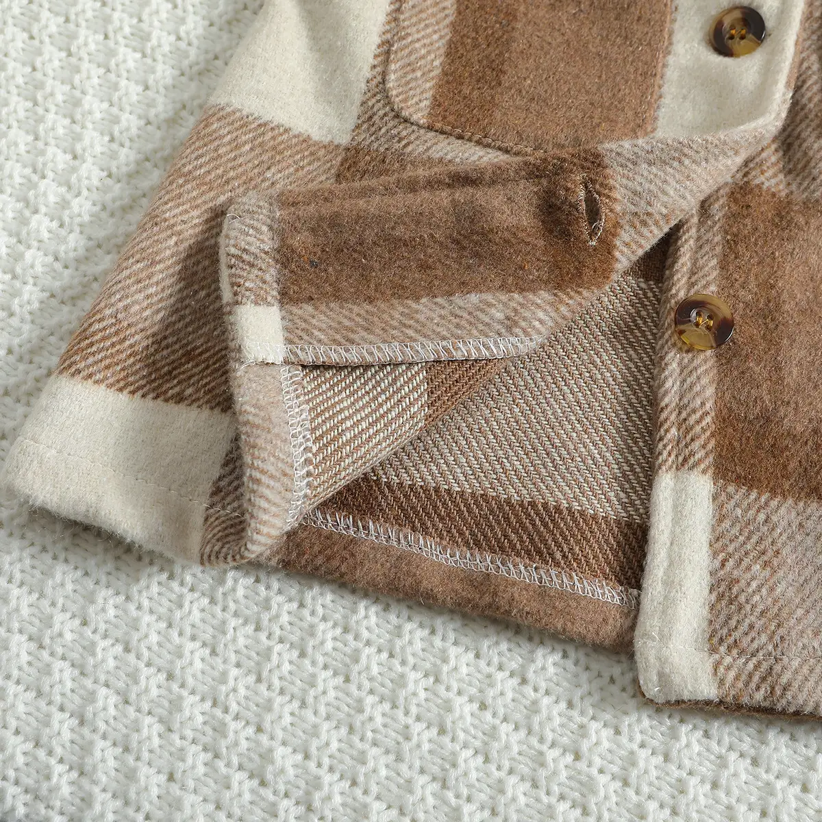 Boys And Girls Single-breasted Easy Matching Coat