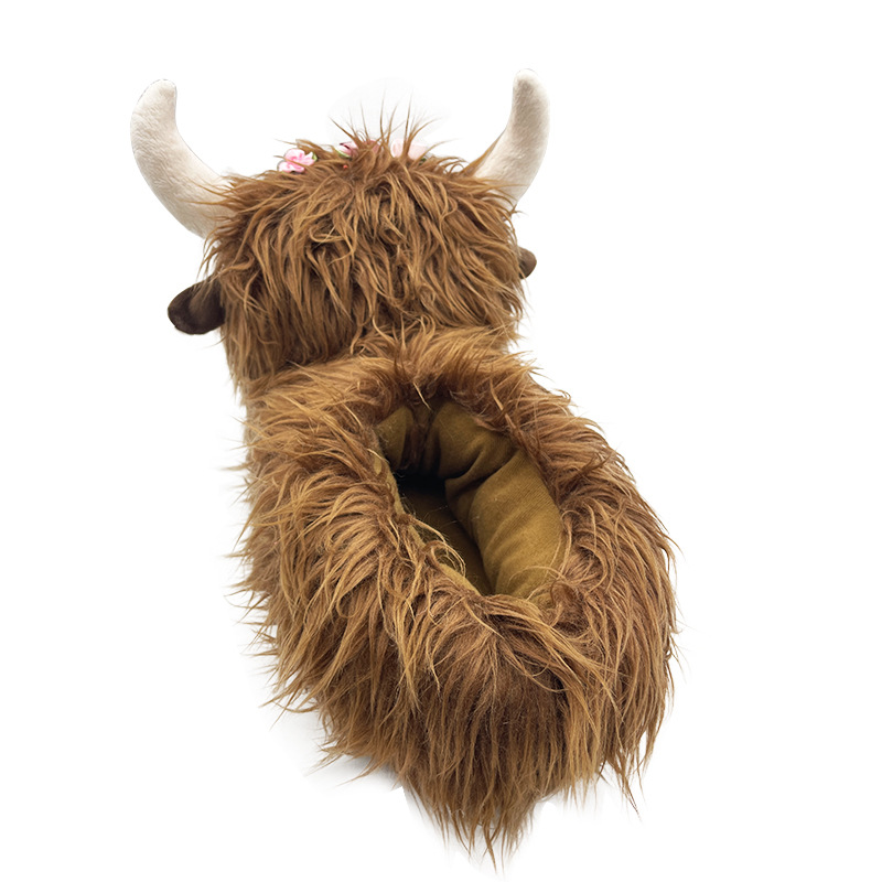 Title 17, Wearing Flower Scottish Yak Plush Winter Cotton...