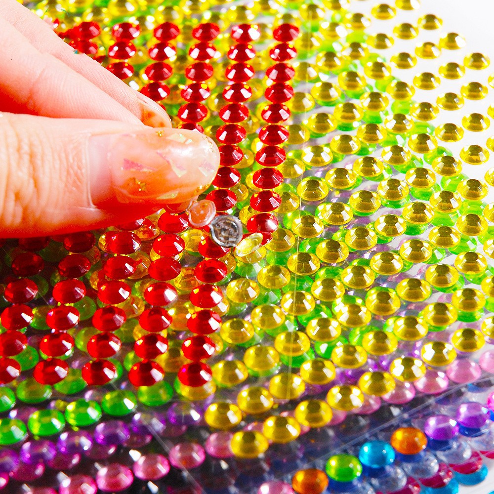 Multi-size Crystal Rhinestone Album Decorations, Rhinestone Car Stickers