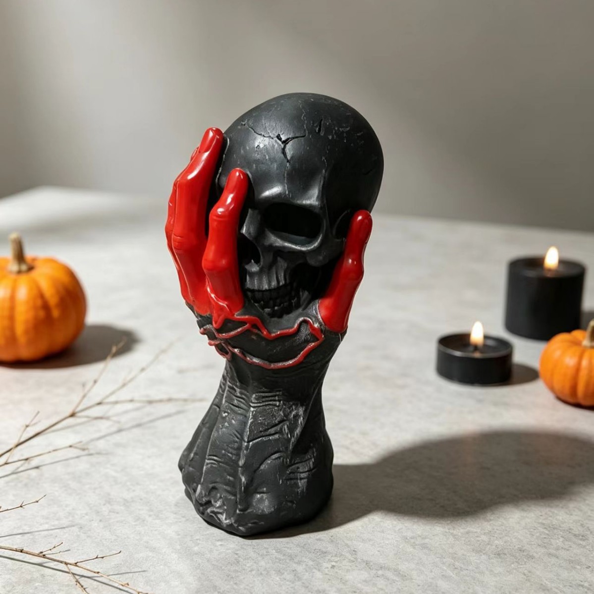 Halloween Gothic Frenzied God's Hand Ornament (Black)