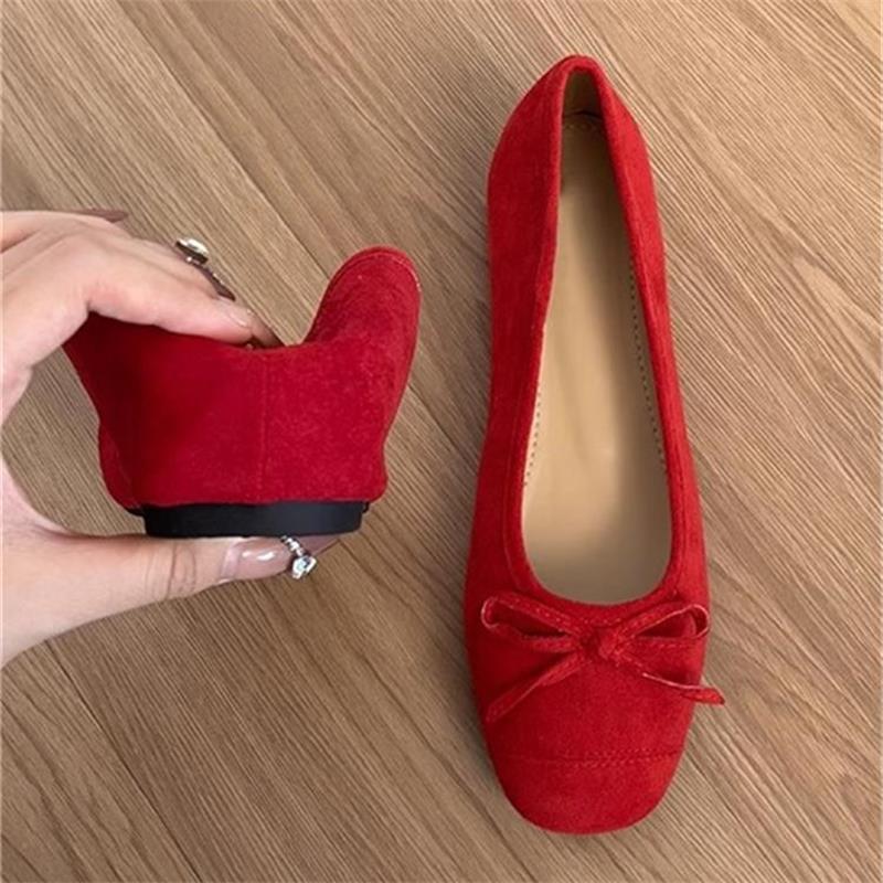 Suede Ballet Flats, picture 4 of 4