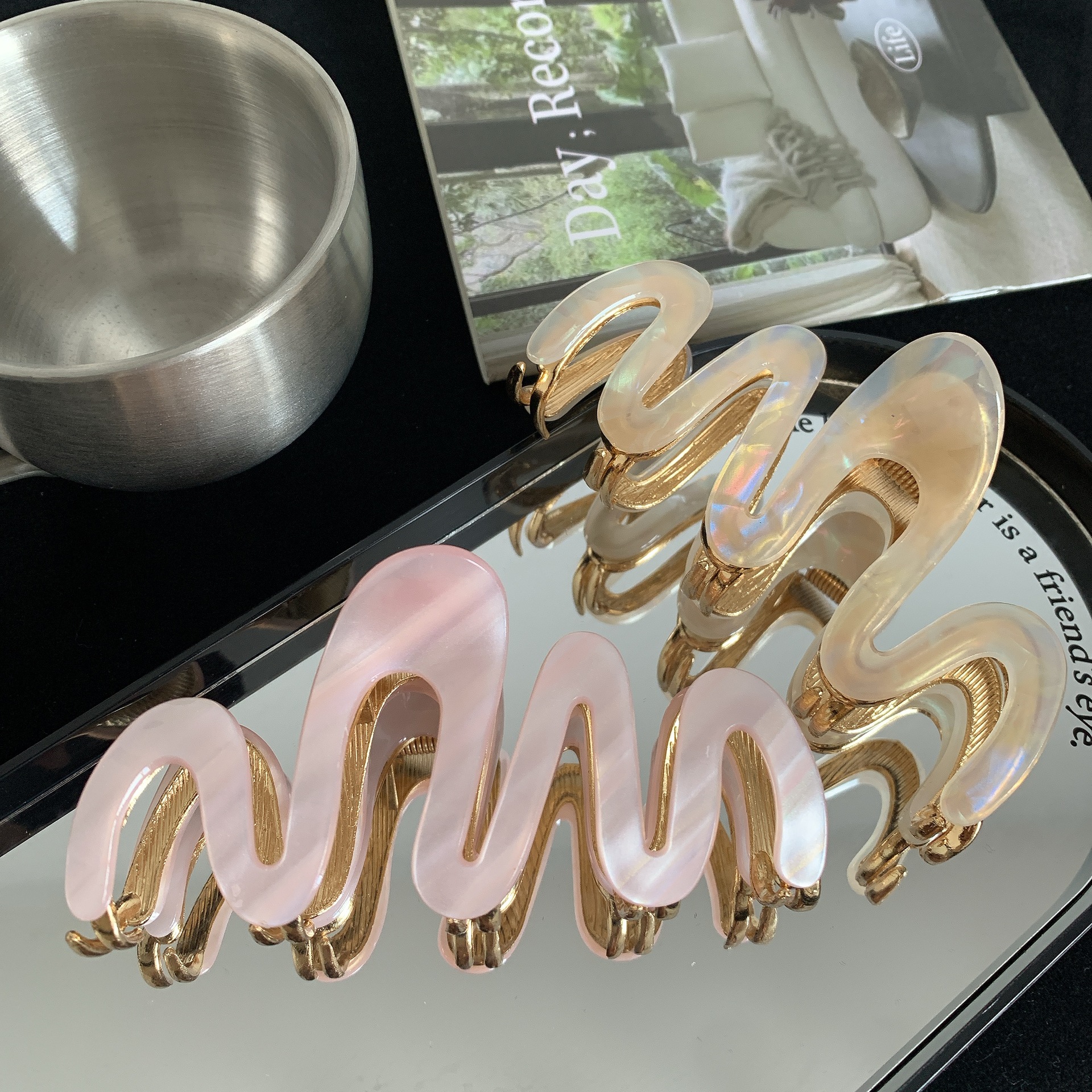 High-end Acetate Hair Clip For Women — foto 4