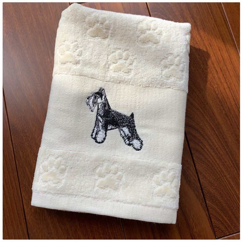 04 Cute Embroidered Towel