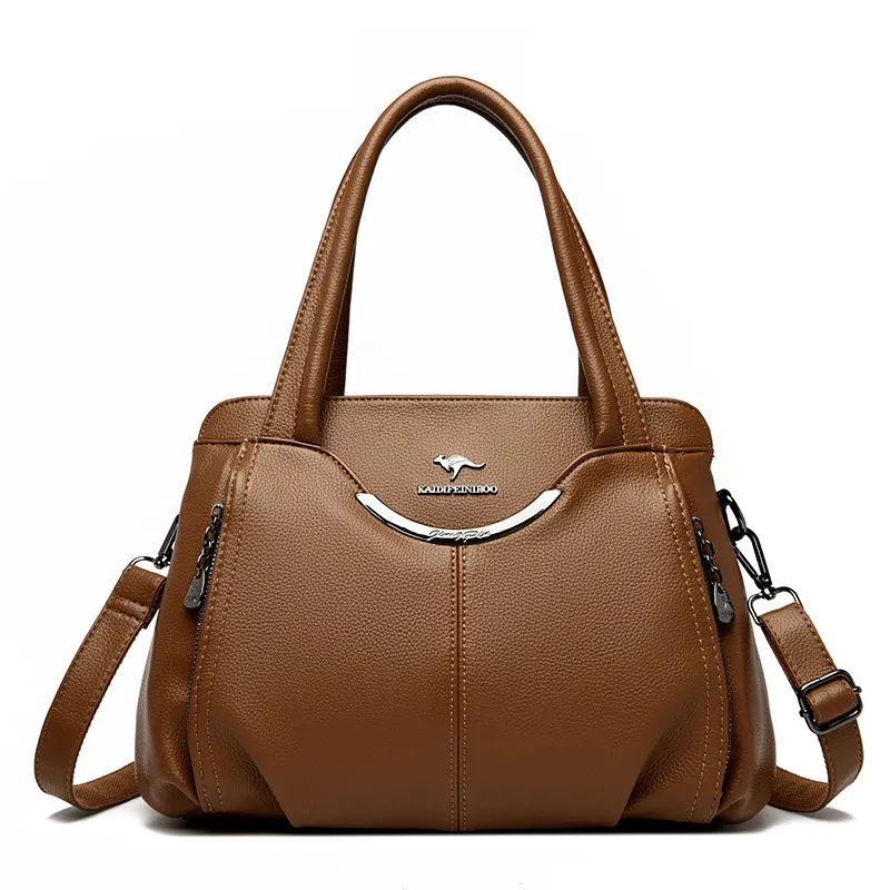 Large-capacity Shoulder Bag For Middle-aged Women - Yellow
